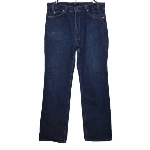 Levi's Vintage 90s Orange Tab Straight Jeans 40 33 - Picture 2 of 8